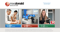 Desktop Screenshot of macdonaldeducation.com.au